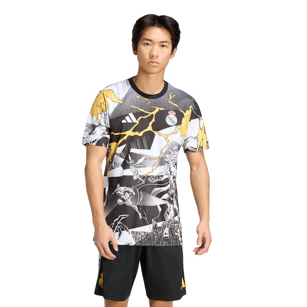 Real Madrid Adidas Marvel PRE Match Trikot Weiß 2025/26