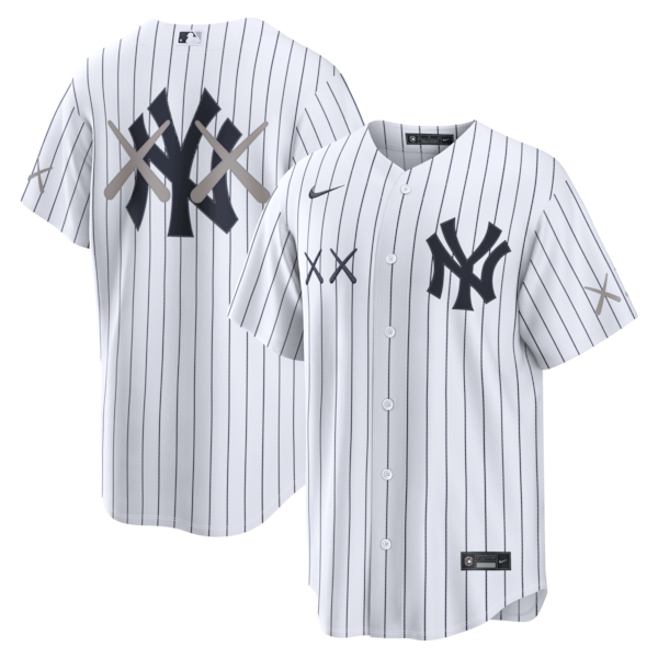 NEW York Yankees Nike X Kaws Stadium Jersey White 2025/26