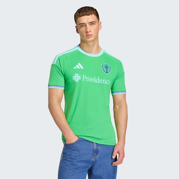 Seattle Sounders FC Adidas 2026 THE Evergreen State KIT Replica Jersey Rave Green 2026