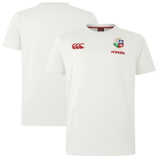 Camiseta de Jersey de Algodón British and Irish Lions Blanco Roto 2026