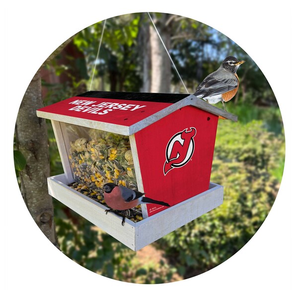 NEW Jersey Devils Team Pride Bird Feeder 2025/26