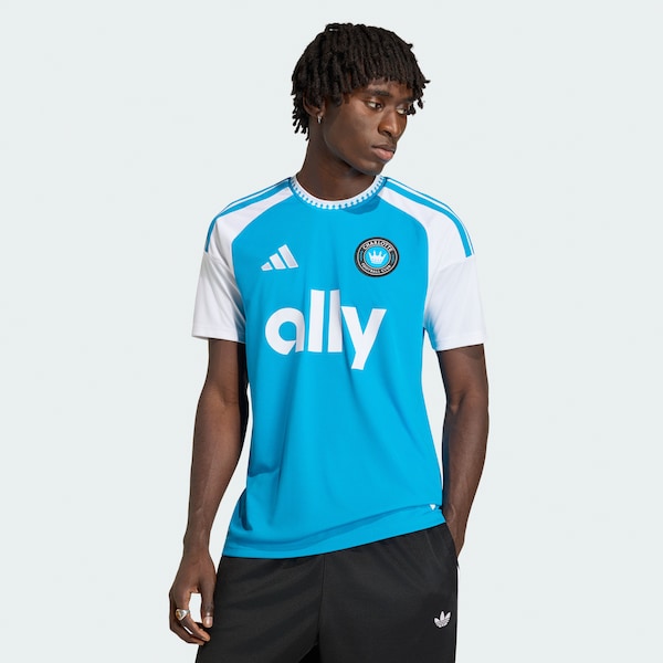 Charlotte FC Adidas 2026 Carolina Kit: Crowns UP Replica Jersey Blue 2026