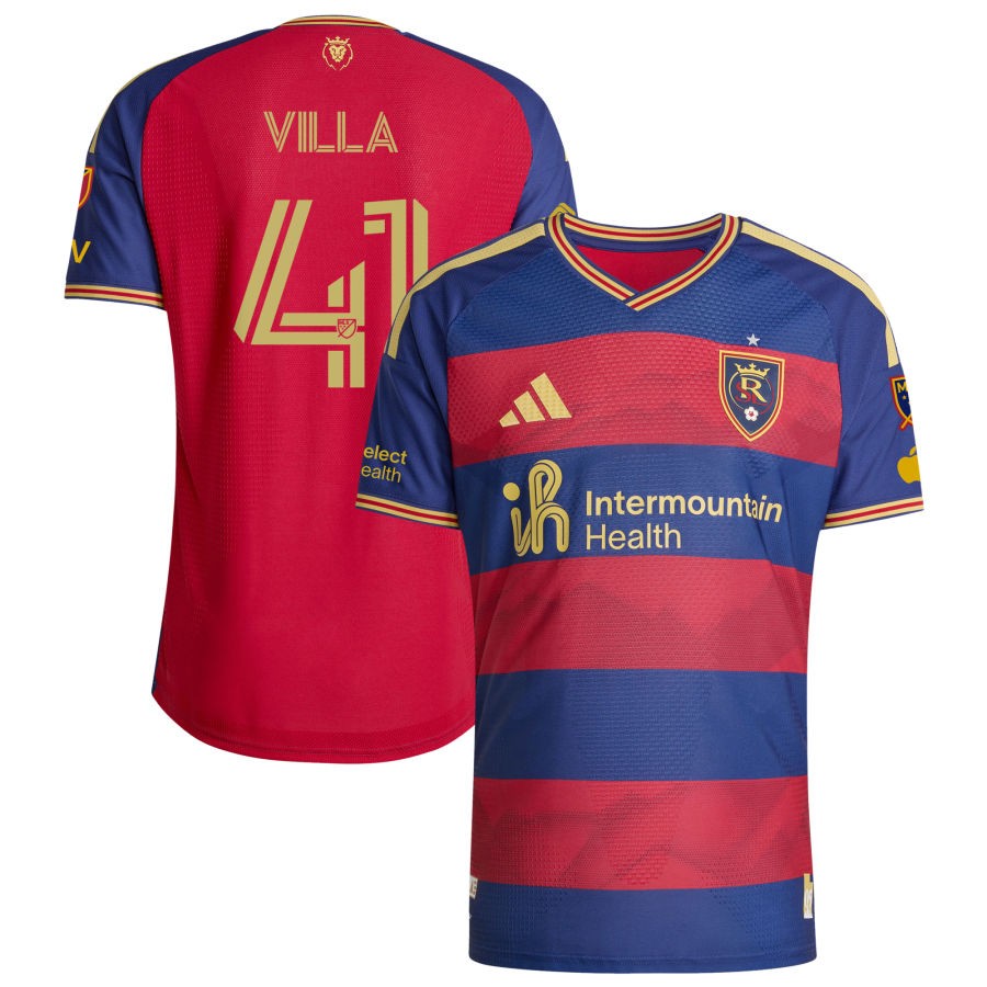 Real Salt Lake Adidas 2026 the Switchback ON Field Authentic Patch Custom Jersey RED 2026