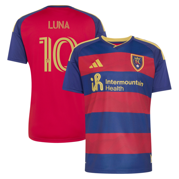 Adidas Deandre Yedlin RED Real Salt Lake 2026 the Switchback Replica Jersey 2026