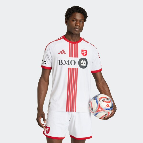 Toronto FC Adidas 2026 Winter KIT ON Field Authentic Patch Jersey White 2026