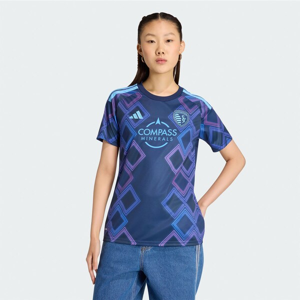 Adidas Blue Sporting Kansas City 2026 the 18th Vine KIT Replica Jersey 2026