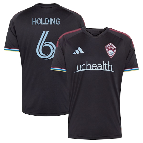 ROB Holding Colorado Rapids Adidas 2026 Colorful Colorado Replica Jersey Black 2026