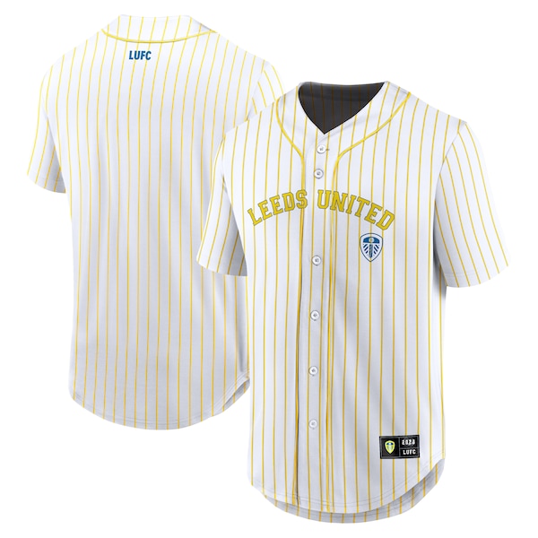Leeds United Baseball Trikot Weiß 2025/26