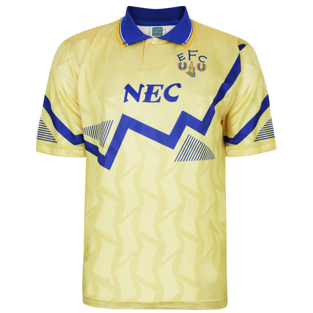 FC Everton Auswärtstrikot 1990