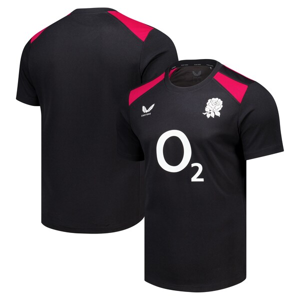 England Rugby Contact Short Sleeve Jersey Black 2026