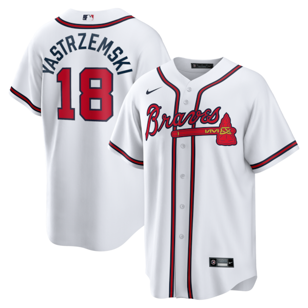 Mike Yastrzemski Atlanta Braves Nike Replica Jersey White 2025/26