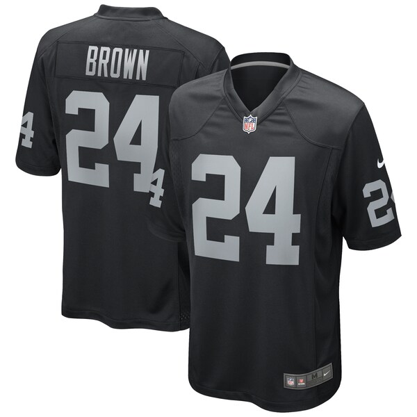 Willie Brown LAS Vegas Raiders Nike Game Retired Player Jersey Black 2025/26