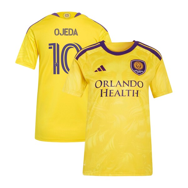 Martín Ojeda Orlando City SC Adidas Womens 2026 Sunken Treasure KIT Replica Jersey Yellow 2026