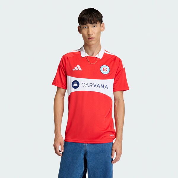 Adidas Jonathan Bamba RED Chicago Fire 2026 Forever RED Replica Jersey 2026