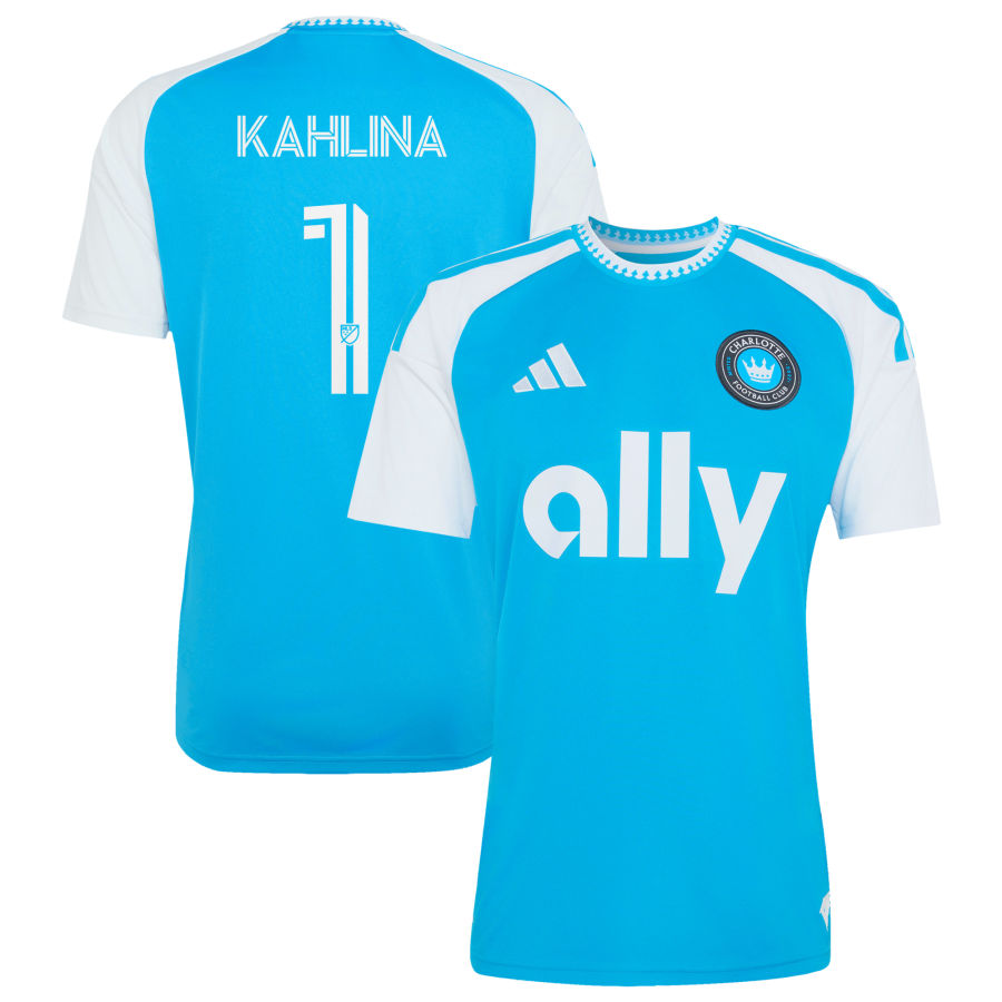 Charlotte FC Adidas 2026 Carolina Kit: Crowns UP Replica Custom Jersey Blue 2026