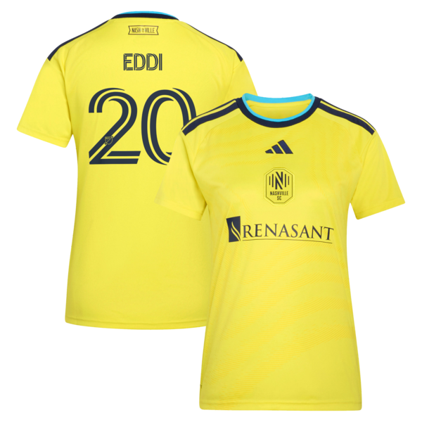 Adidas Edvard Tagseth Yellow Nashville SC 2026 the Reverb KIT Replica Jersey 2026