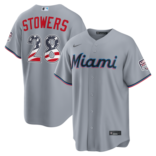 Miami Marlins Nike Womens Replica Team Jersey White 2025/26