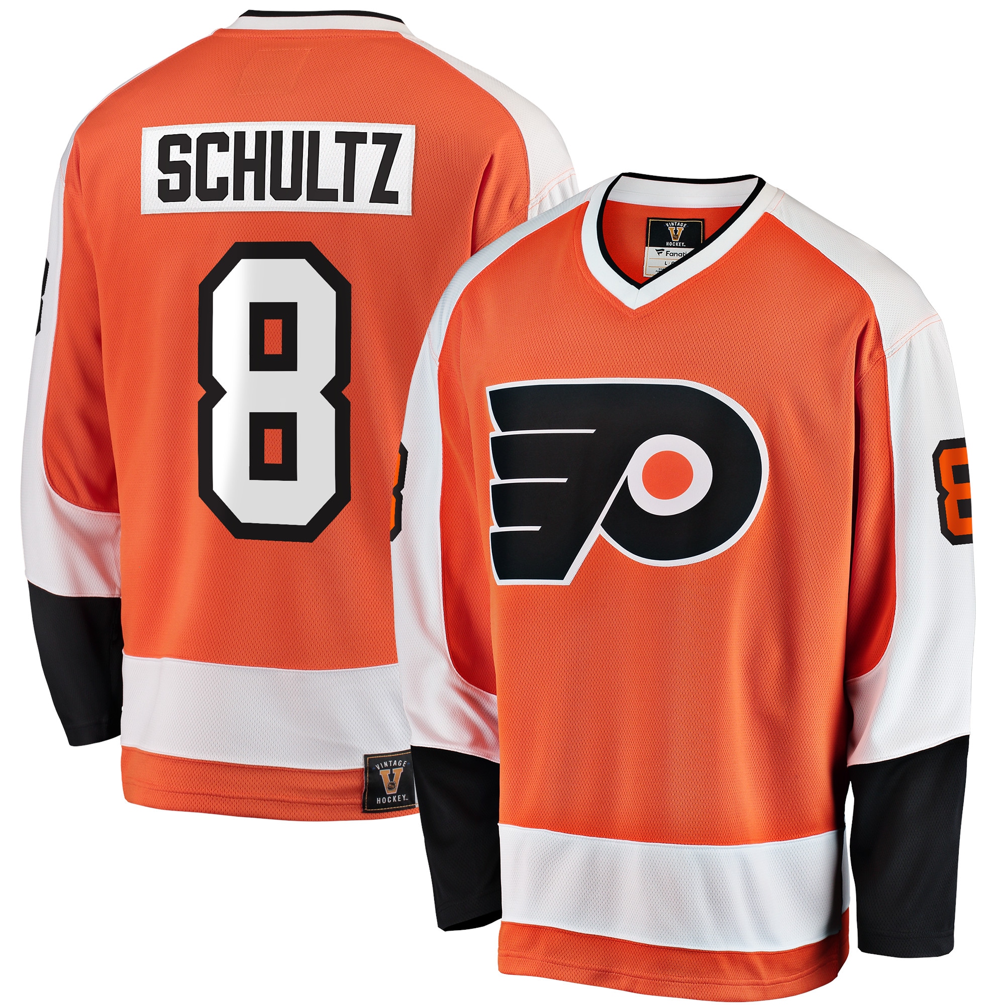 Fanatics Dave Schultz Orange Philadelphia Flyers Premier Breakaway Trikot FÜR Herren Ehemaliger Spieler 2025/26