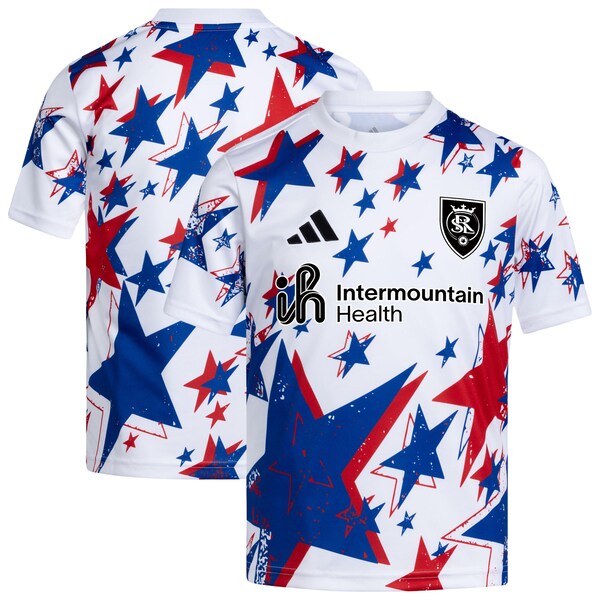 Real Salt Lake Adidas 2026 Americana PRE Match Jersey White 2026