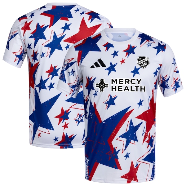 FC Cincinnati Adidas 2026 Americana PRE Match Jersey White 2026