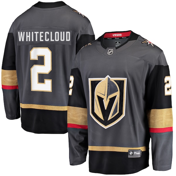 Zach Whitecloud Vegas Golden Knights Fanatics Breakaway Player Jersey Gray 2026/27