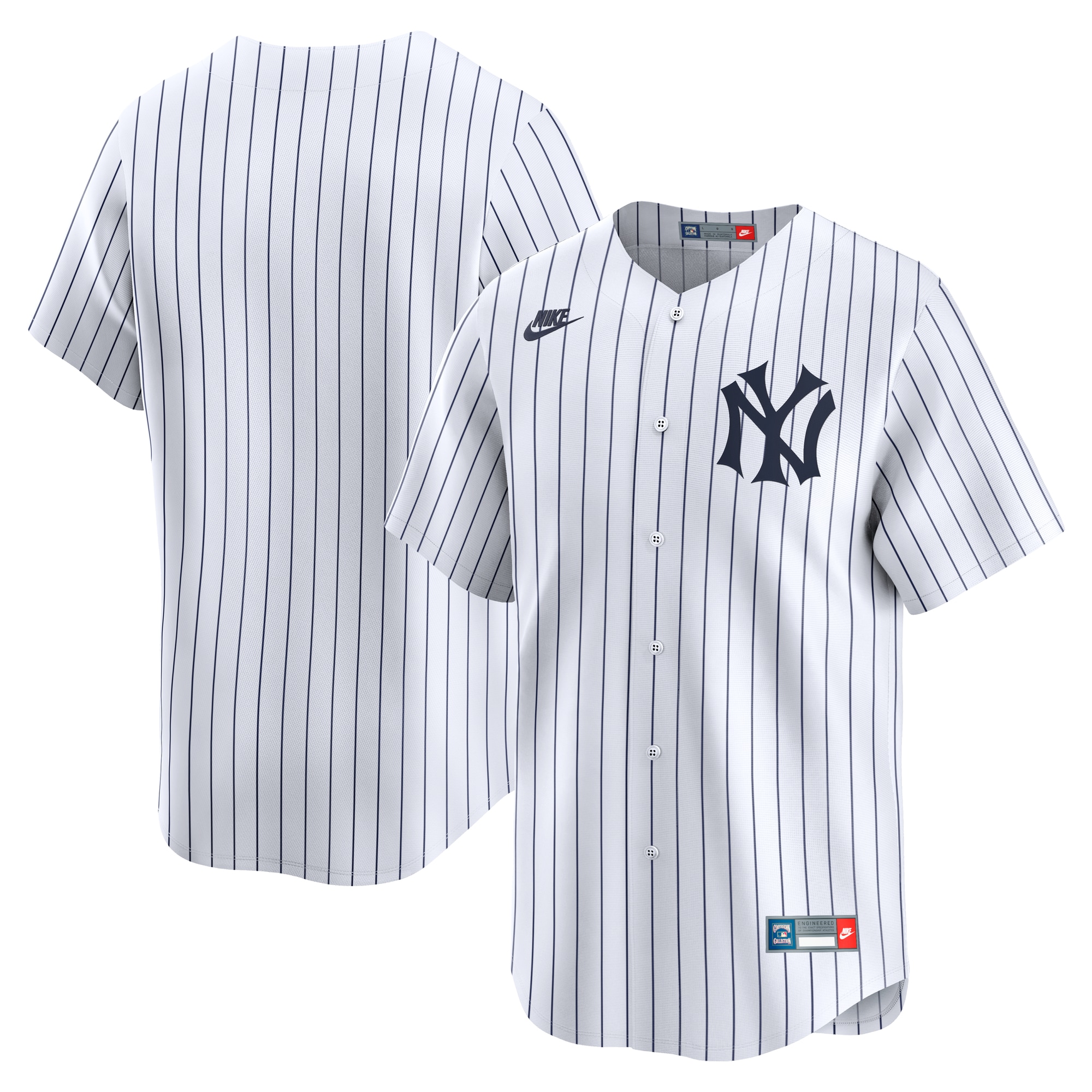 NEW York Yankees Nike Cooperstown Collection Limited Jersey White 2025/26