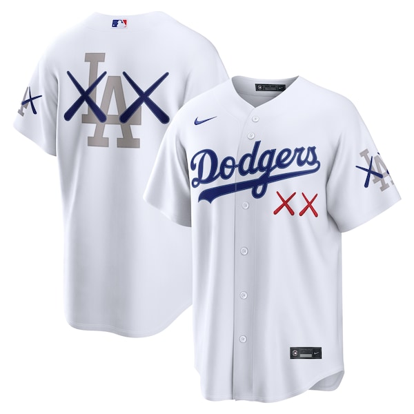 LOS Angeles Dodgers Nike X Kaws Stadium Jersey White 2026/27