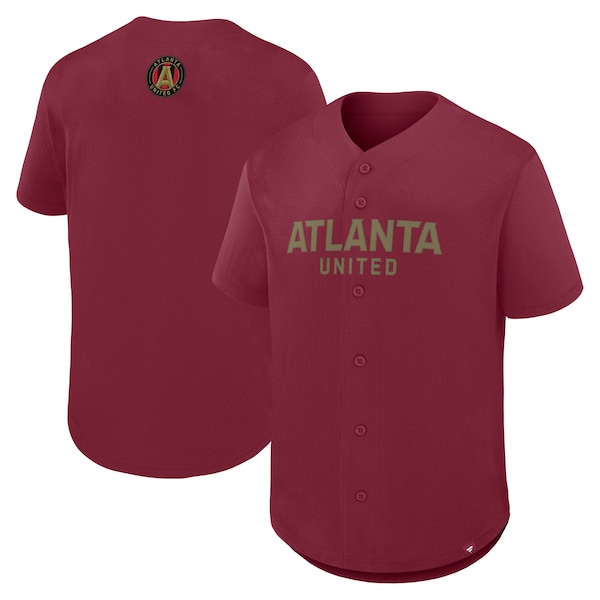 Atlanta United FC Fanatics Maximum Intensity Button UP Jersey RED 2026/27