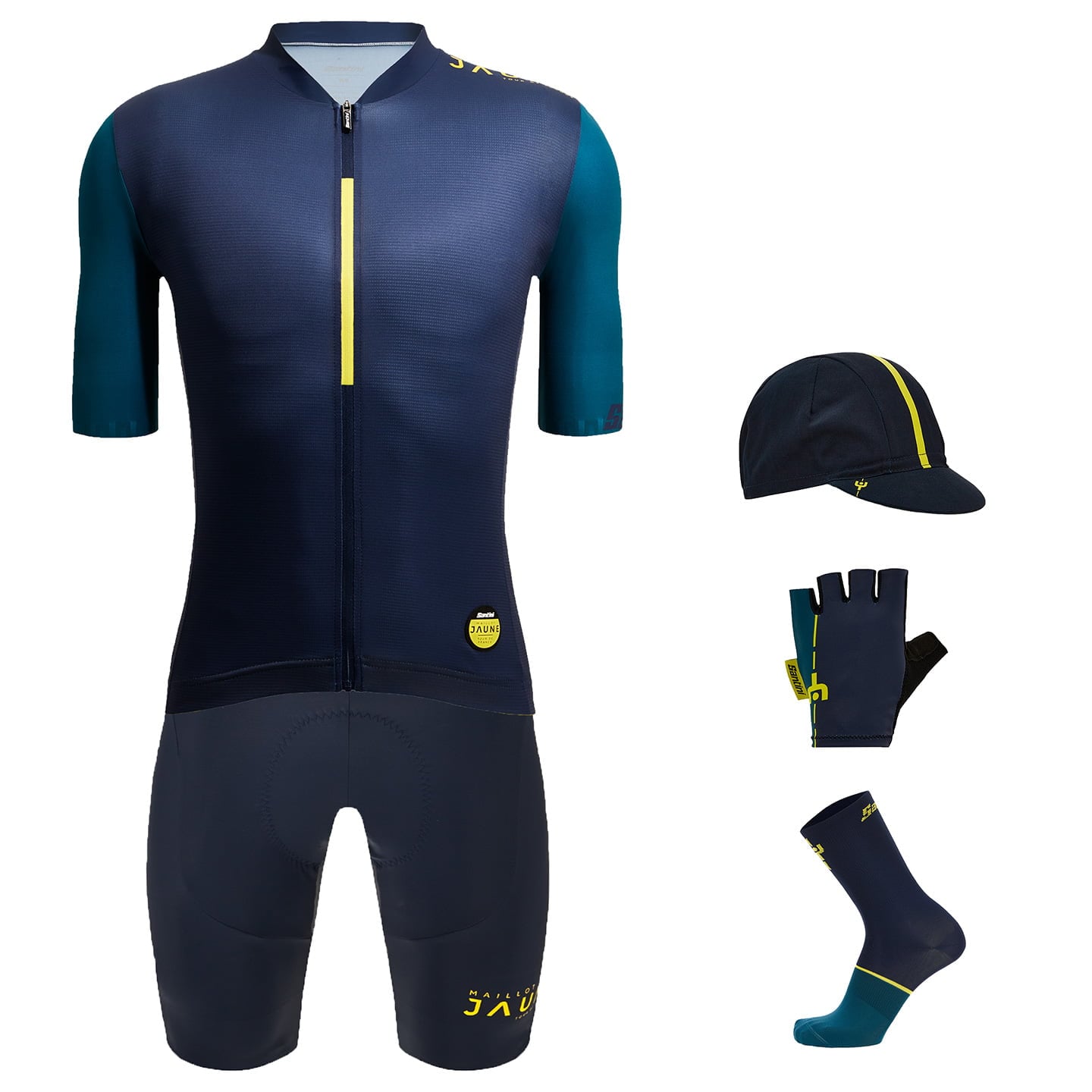 Tour de France le Gelb Allez Set (Trikot + Hose) 2025/26