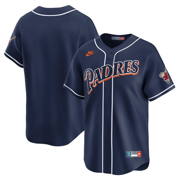 SAN Diego Padres Nike Cooperstown Collection Limited Jersey Navy 2026/27