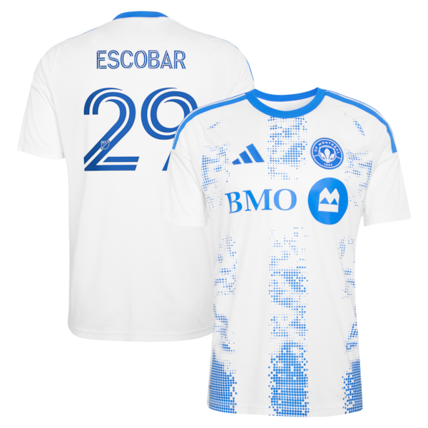 Franco Escobar CF Montreal Adidas 2026 THE Procure Jersey Replica Jersey White 2026