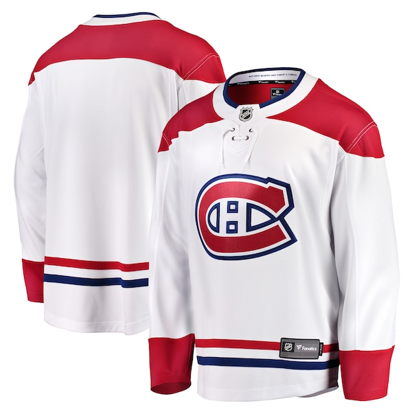 Montreal Canadiens Fanatics Away Breakaway Jersey White 2025/26