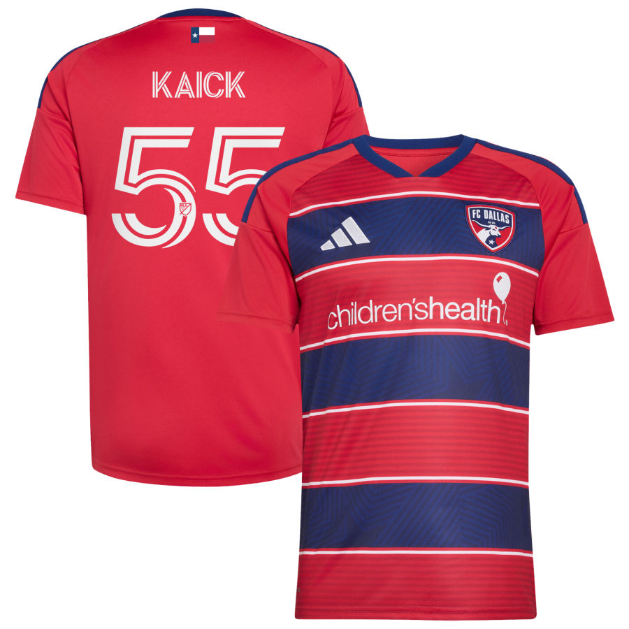 FC Dallas Adidas 2026 DNA KIT Replica Custom Jersey RED 2026