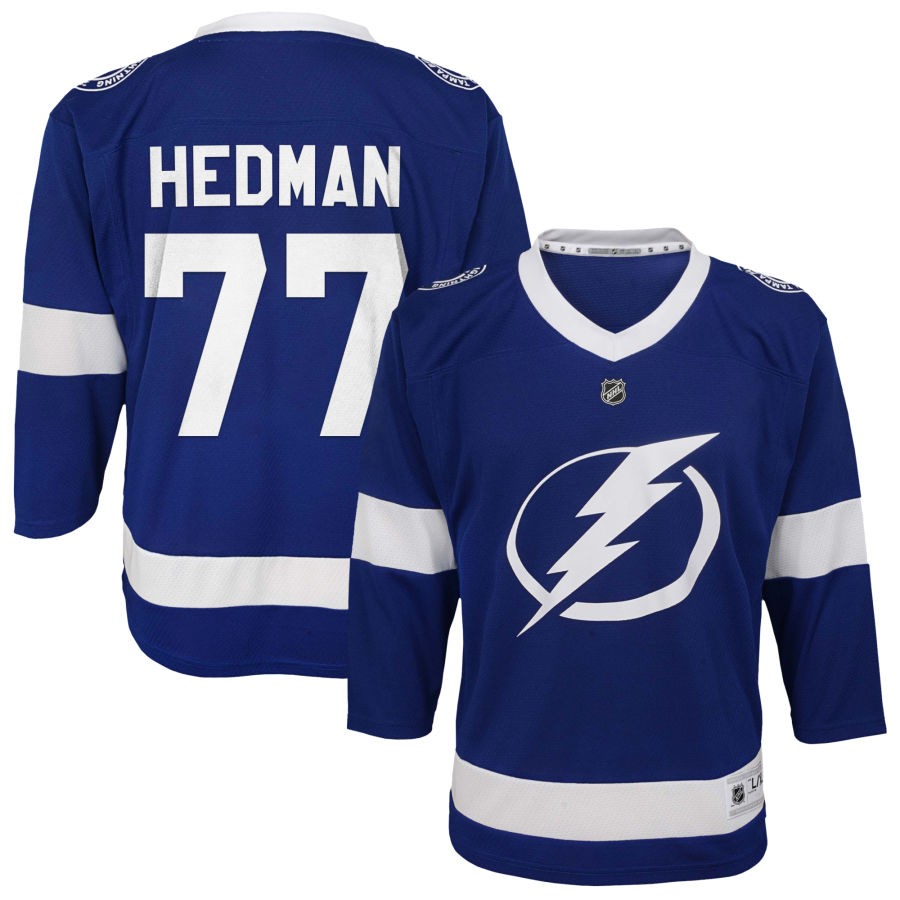 Tampa BAY Lightning Youth Replica Custom Jersey Blue 2025/26
