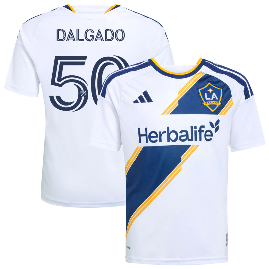 Riley Dalgado Adidas White la Galaxy 2026 the Velocity KIT Replica Custom Jersey 2026