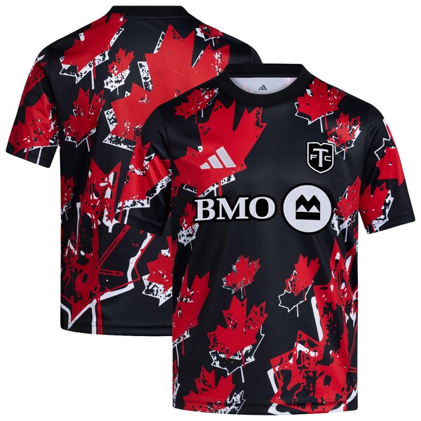 Toronto FC Adidas 2026 Canadian PRE Match Jersey Black 2026