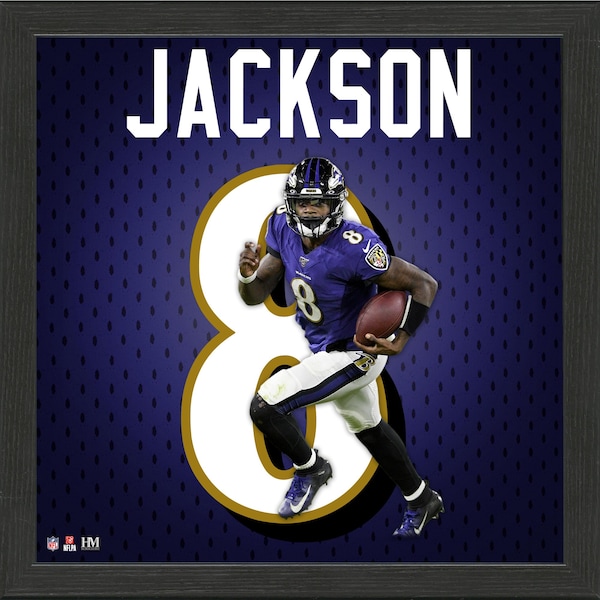 Baltimore Ravens Impact Jersey Rahmen 33 X 33 Cm 2025/26
