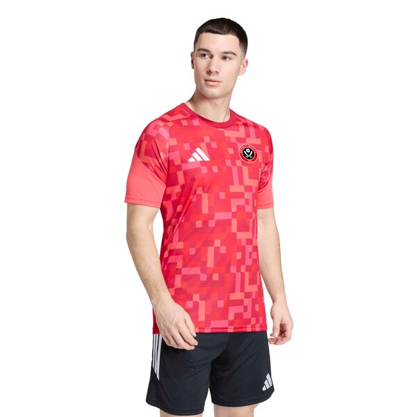 Sheffield United Adidas PRE Match Jersey RED 2025/26