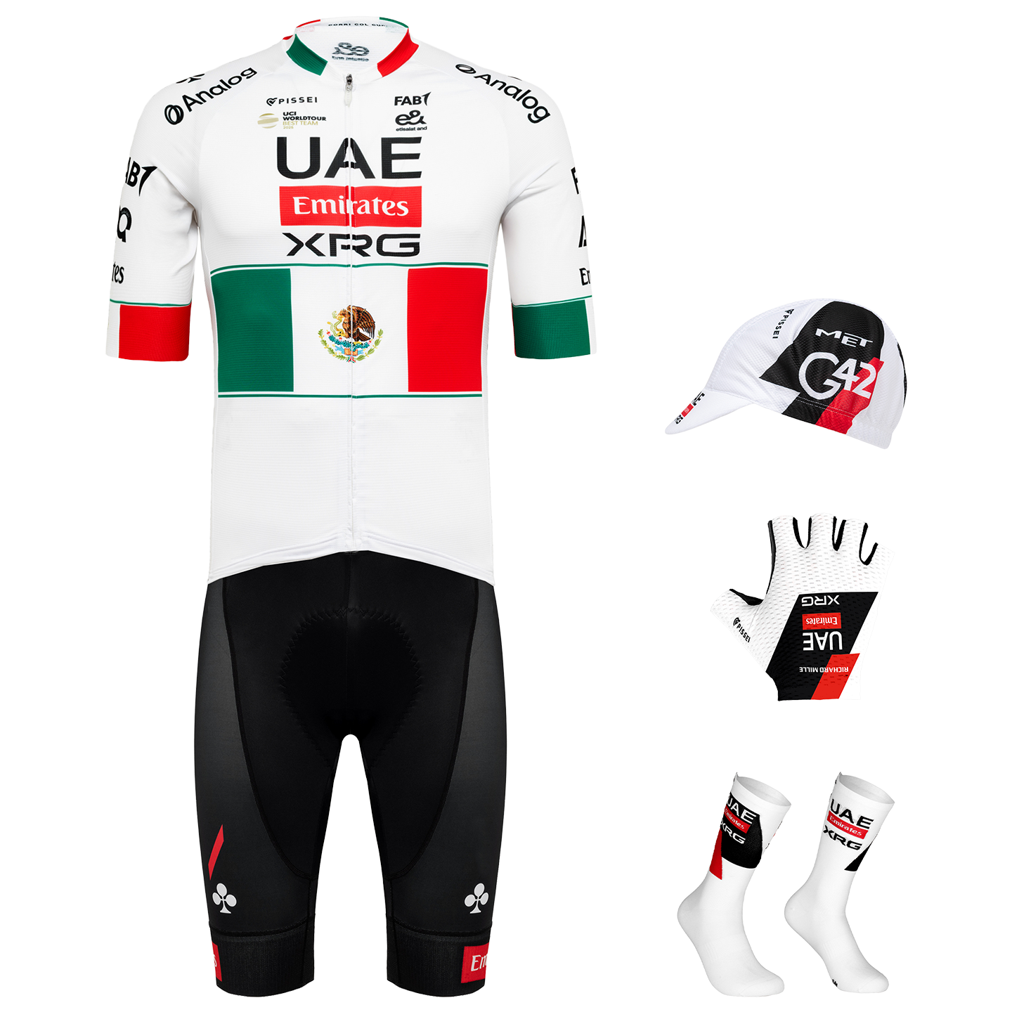 UAE Team Emirates Set (Trikot + Hose) 2026