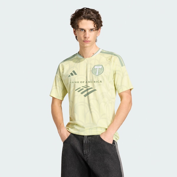 Portland Timbers Adidas 2026 Civic Stadium KIT Replica Jersey Yellow 2026