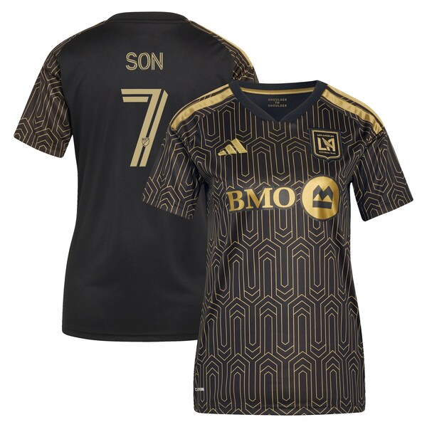 Los Angeles FC SON Heung MIN Lafc Adidas 2026 Primary KIT Replica Jersey Black 2026
