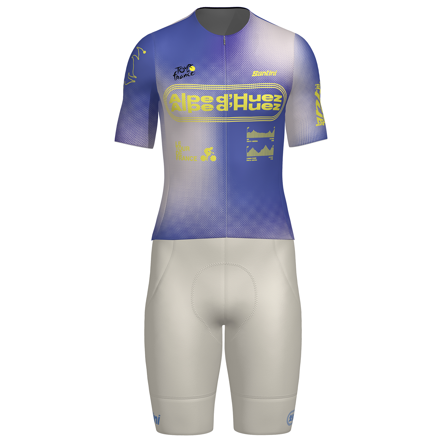 Tour de France Alpe Dhuez Set (Trikot + Hose) 2026