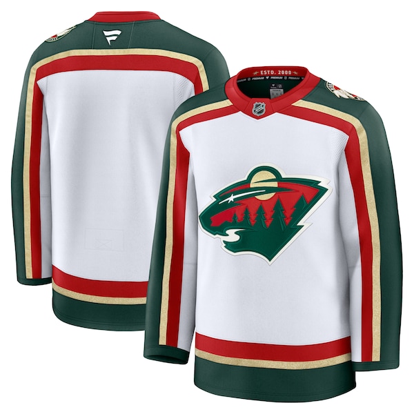 Minnesota Wild Fanatics 25th Anniversary Premium Jersey White 2025/26