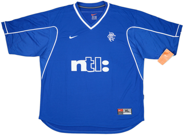 Rangers FC Home Shirt 1999/01