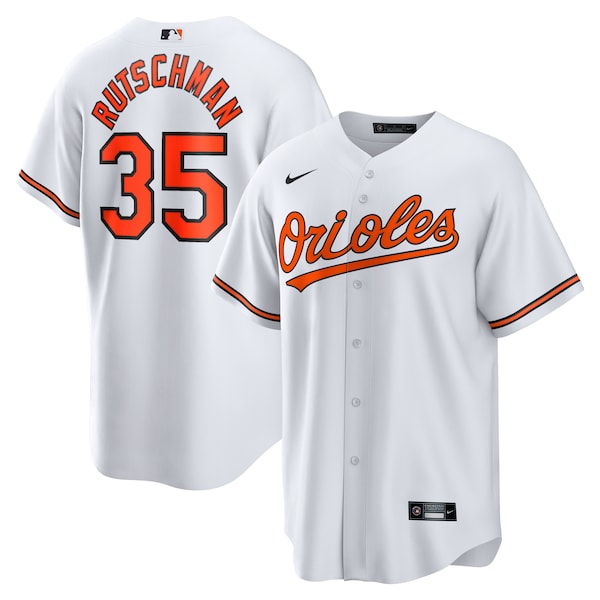 Adley Rutschman Baltimore Orioles Nike Replica Player Jersey White 2025/26