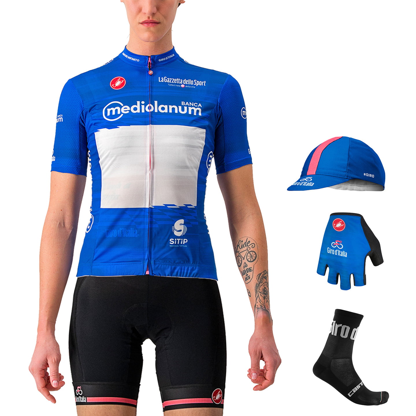 Giro d'Italia Set (Trikot + Hose) 2023