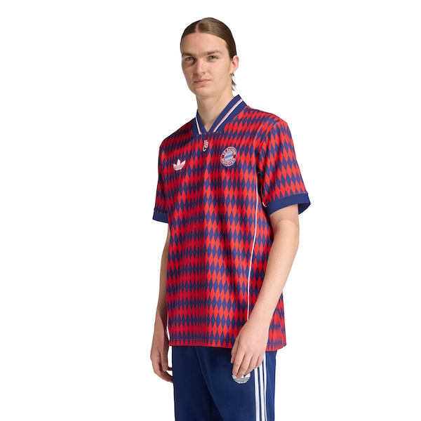 FC Bayern Adidas Lifestyler Trikot ROT 2025/26