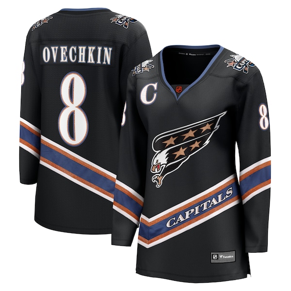 Alexander Ovechkin Washington Capitals Fanatics Special Edition 20 Breakaway Player Jersey Black 2026/27