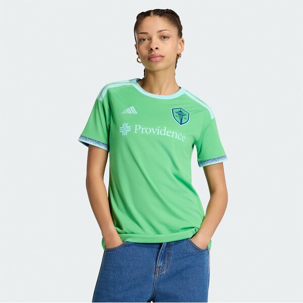 Seattle Sounders FC Adidas Womens 2026 THE Evergreen State KIT Replica Jersey Rave Green 2026