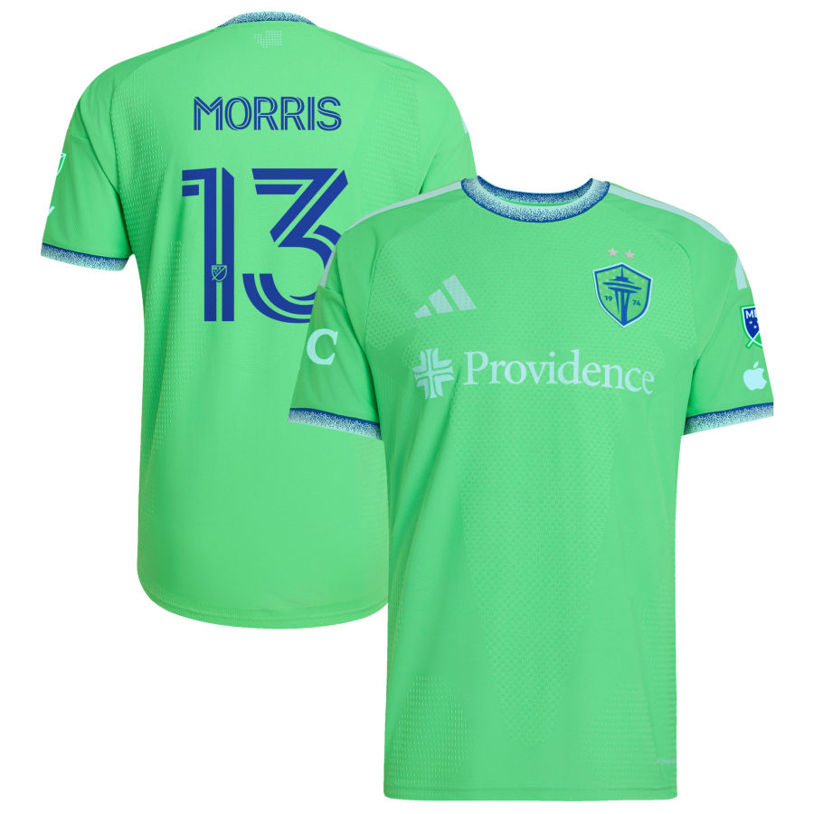 Seattle Sounders FC Adidas 2026 THE Evergreen State KIT ON Field Authentic Patch Custom Jersey Rave Green 2026